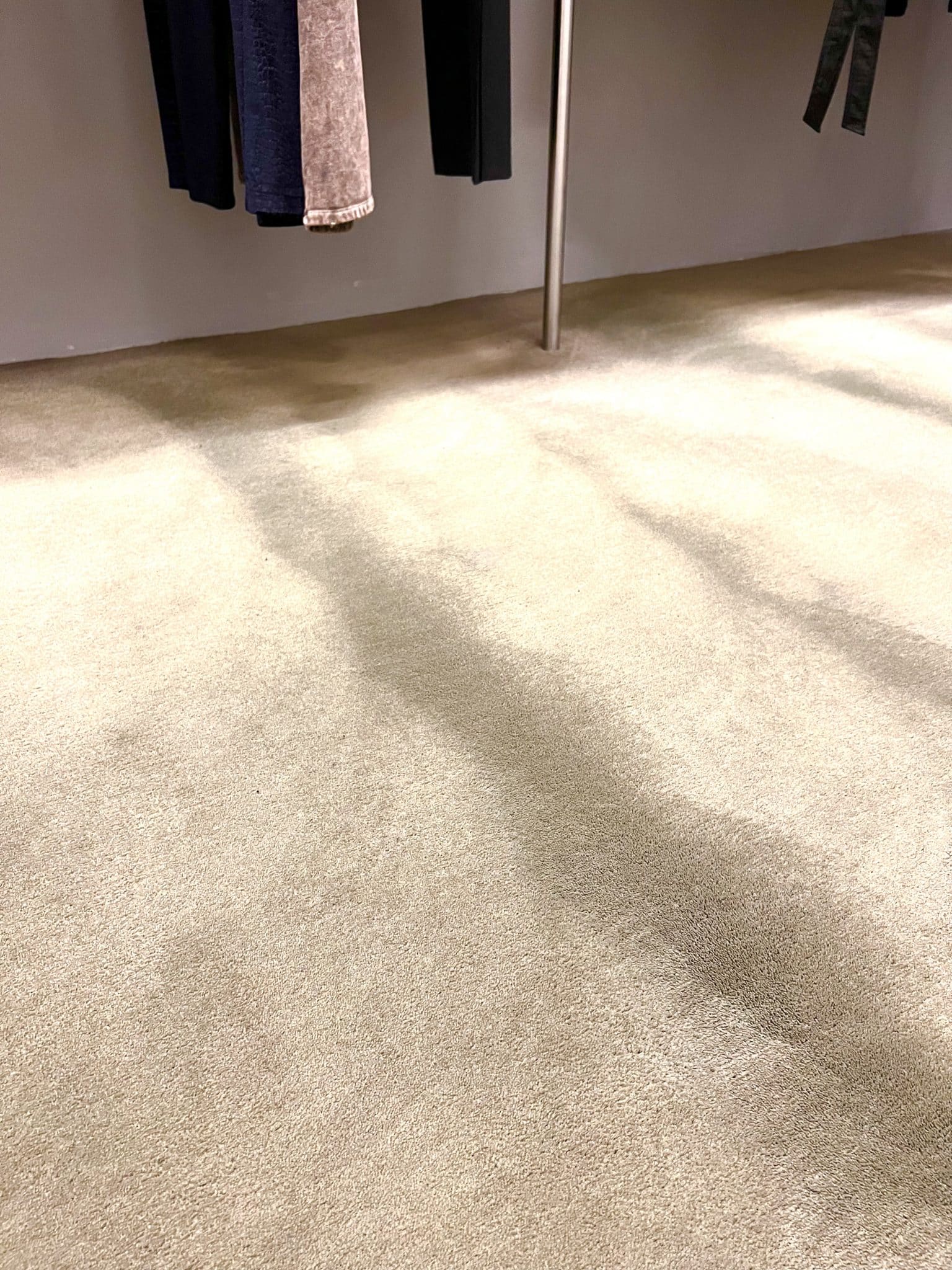 Efter rens af væg til væg tæppe - Fra TRY i København